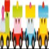 Goki 55866 Tren Turin, de Colores magntico No aplica Trains, Multicoloured view 1