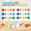 Dinosaur Color Dough Sets Toys, 37 Pieces Dino Theme Color Dough Tools Accessories with Volcano and Fossils for Boys and Girls view 4