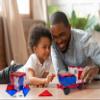 Tytan Tiles 4th of July 60-Piece Magnetic Tiles Building Set, Ergonomic Design, Kids STEM Toy, Architectural Building, Creative Play, Pattern Recognition, America USA Themed, Ages 3 and Up view 2