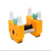 Teak Tuning Fingerboard Complete Builder Vise Tool - for Easy Truck Mounting & Tuning Adjustments - Zen Yellow Colorway view 1