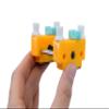 Teak Tuning Fingerboard Complete Builder Vise Tool - for Easy Truck Mounting & Tuning Adjustments - Zen Yellow Colorway view 4
