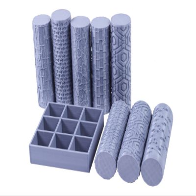 3DEGOS Texture Roller Collection Set DND Battle Mat DND Terrain for Dungeons and Dragons, D&D, Pathfinder, Warhammer 40k, RPG, Miniatures, Age of Sigmar, Tabletop, D and D, Dungeons and Dragons Gifts