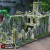 3DEGOS Ruined Caribbean Church DND Terrain 28mm for Dungeons and Dragons, D&D, Pathfinder, Warhammer 40k, RPG, Miniatures, Age of Sigmar, Tabletop, D and D, Dungeons and Dragons Gifts view 4