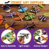 JOYIN 48 PCS Halloween Foam Glider Planes for Kids, Flying Paper Airplane Gliders Toys Bulk for Halloween Party Gifts Presents,12 Different Airplane Designs,Trick or Treats, Party Favor and Supplies view 3