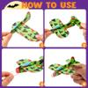 JOYIN 48 PCS Halloween Foam Glider Planes for Kids, Flying Paper Airplane Gliders Toys Bulk for Halloween Party Gifts Presents,12 Different Airplane Designs,Trick or Treats, Party Favor and Supplies view 4