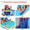 DREAMVAN Kids Bounce House with Blower Inflatable Bounce Houses Double Slide Climbing Wall and Ball Pit/Pool Splash Big Bouncy House Bouncing Rocket Jumping Castle Outdoor/Indoor,Ages 3-12 Years view 2