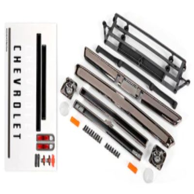 Traxxas 9415X Body Accessories, Chevrolet C10, Black Chrome