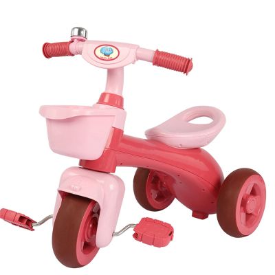 Toddler Tricycles Trike & Children Blance Bike for 2-6 Years Old Boys Girls Outdoor Riding Toys Birthday Gift for Kids,Pink
