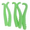 5 Silicone Finger Tentacle Puppets Green Glow-in-The-Dark view 1
