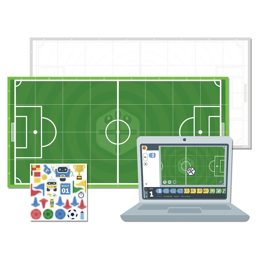 iRobot Root Adventure Pack: Coding with Sports - Soccer (RA106) - Accessory Compatible with Root rt0 and rt1