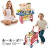 Supermarket Play Set Toy, Mini Dessert Shop Play,Toy Store Pretend Food, W/Shopping Cart for Kids Toddler, Unisex Age 3 4 5 Years. view 2