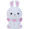 H&W Lovely Bunny Coin Money Bank, Shatterproof Easter Rabbit Piggy Bank, Creative Money Bank, Can Store 800 Coins, Best Bitrthday Gift (White) view 1