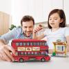 City London Bus Station Building Blocks Set, Double Deckers London Travel Bus and Bus Station, Best Learning Roleplay STEM Bricks Play Toys Gift for Boys Girls Aged 6-12 (458 Pcs) view 2