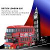 City London Bus Station Building Blocks Set, Double Deckers London Travel Bus and Bus Station, Best Learning Roleplay STEM Bricks Play Toys Gift for Boys Girls Aged 6-12 (458 Pcs) view 3