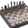 Luxury & Decorative Premium Board Chess Game Set | 12 x 12 Inches | Black & Silver | Collectible & Handmade Chess Set for Professionals & Adult for Tournament/for Gifting by INDUS LIVING view 1