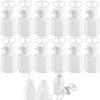 The Dreidel Company Valentine's Double Hearts Wedding Bubbles in A Mini White Bottle, Includes Bubble Wand, Hexagon Bubble Bottles Party Favors, 0.6 Oz Mini Bottle (Pack of 24) view 1