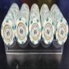 The Poker Store Monte Carlo Smooth 14 Gram Poker Chips - 100 Poker Chips (White Blue $1) view 2