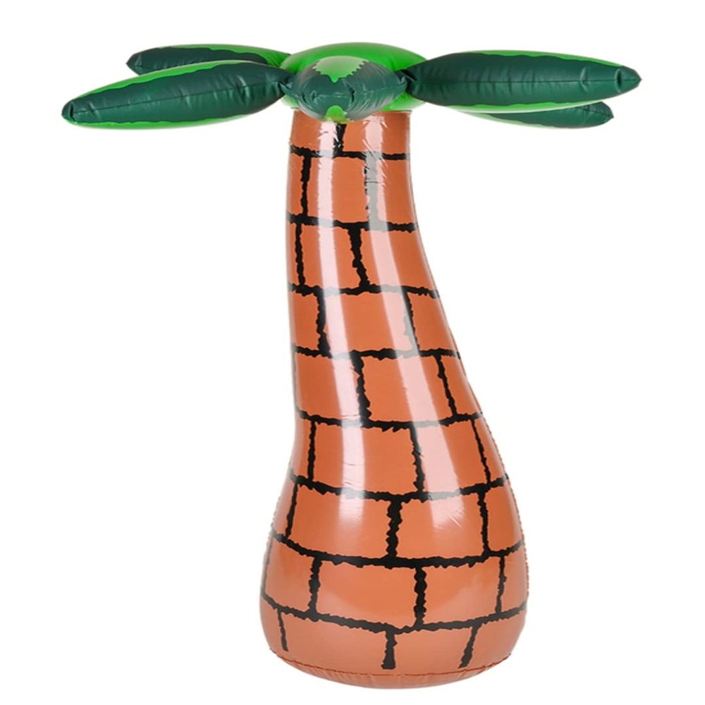 fun Hawaiin Luau Inflatable Palm Tree 27" Summer Party Pool Decoration Outdoor Decor Beach Party