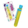 UNCLE BUBBLE Catch & Stack Touchable Bubble Test Tube - Grab, Shape, Play Them All! Blow a Cloud of Pearl Sized Bubbles That You can Catch and Stack. view 1