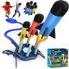 TOY Life Toy Rocket Launcher for Kids with 6 Foam Rockets and Refills Rocket Launcher for Kids 5-8-12 Shoot Up to 100 Ft Outdoor Toys view 1