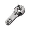 uxcell 23T Aluminum Servo Horns Steering Arm for 3001 3005 3008 - Titanium view 2