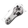 uxcell 23T Aluminum Servo Horns Steering Arm for 3001 3005 3008 - Titanium view 4
