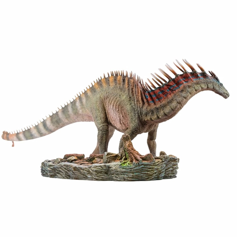 Lana Toys 1:35 Scale Amargasaurus cazaui Lucio Figure Realistic Dicraeosauridae Dinosaur PVC Model Decoration Gift