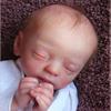 15 Inch Unpainted Sleep Reborn Doll Kits Handmade Blank Baby Doll Kits Preemie Newborn Doll Kits Unfinished Making Dolls Accessories view 1