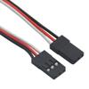 WMYCONGCONG 50 PCS Servo Extension Lead Wire Cable Male to Female 3 Pin for Futaba JR Servo Extension Connection 5 Sizes view 3