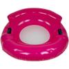 43" Pink Bubble Seat Inflatable Swimming Pool Float view 1