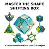Shashibo Shape Shifting Box - Award-Winning, Patented Fidget Cube w/ 36 Rare Earth Magnets - Transforms Into Over 70 Shapes, Gift Box, Download Fun in Motion Toys Mobile App (Earth, 4 Pack) view 4