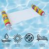 57" Inflatable Striped Candy Mesh Swimming Pool Water Hammock view 4
