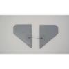 E-flite Stabilator Set: F-16 Falcon 80mm, EFL87879 view 1