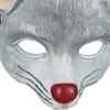 Animal Mask 3D Mouse Mask Halloween Mask for Halloween Cosplay Party Props - Light Grey view 2