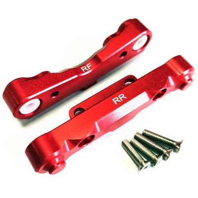 Aluminum Rear Suspension Link Mount Red for Armma AR330186 AR330379(Rear) AR330229 Felony Infraction Kraton Limitless Mojave Outcast Notorious Senton Tailon Typhon