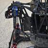 Carbon Fiber Front Or Rear Chassis Side Panels For Losi 1:8 LMT 4WD Solid Axle Monster Truck LOS04022 / LMT Grave Digger/Son-uva Digger LOS04021 Upgrades - 18Pc Set Black view 3