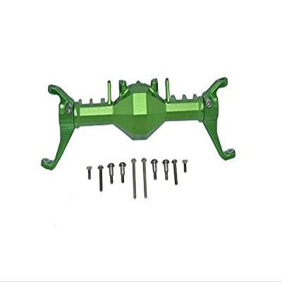 Axial Capra 1.9 UTB Unlimited Trail Buggy Upgrade Parts Aluminum Front Gear Box - 11Pc Set Green