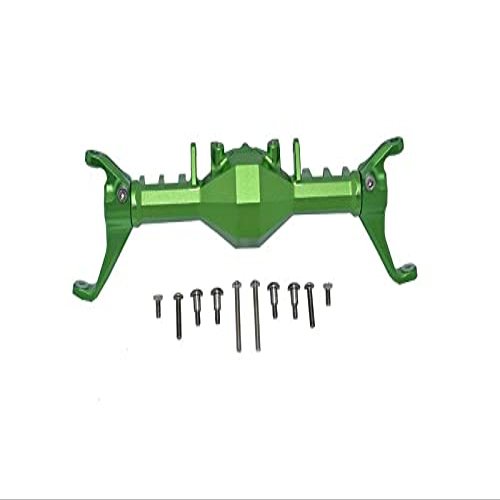 Axial Capra 1.9 UTB Unlimited Trail Buggy Upgrade Parts Aluminum Front Gear Box - 11Pc Set Green