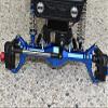 Axial Capra 1.9 UTB Unlimited Trail Buggy Upgrade Parts Aluminum Front Gear Box - 11Pc Set Green view 2