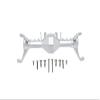 Axial Capra 1.9 UTB Unlimited Trail Buggy Upgrade Parts Aluminum Front Gear Box - 11Pc Set Silver view 1