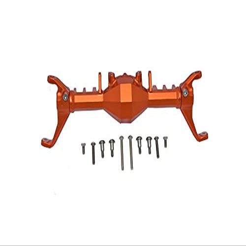 Axial Capra 1.9 UTB Unlimited Trail Buggy Upgrade Parts Aluminum Front Gear Box - 11Pc Set Orange