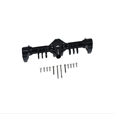 Axial Capra 1.9 UTB Unlimited Trail Buggy Upgrade Parts Aluminum Rear Gear Box - 13Pc Set Black