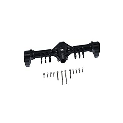 Axial Capra 1.9 UTB Unlimited Trail Buggy Upgrade Parts Aluminum Rear Gear Box - 13Pc Set Black