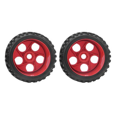 OUKENS Model Car Accessories RC Car Tires,2pcs 118mm Rubber Universal Tire Hub Upgrade Accessory