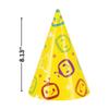 Cocomelon Mini Party Hats - (Pack of 8) - Vibrant & Adorable Design - Perfect for Kids Birthdays & Events view 2