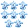 Blue's Clues Party Hats with Pop-Out Ears - Pack of 8 - Fun & Unique Design - Perfect for Kids Birthday Celebrations & Themed Events view 1