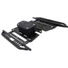 SDUIXCV 1Pair Simulation Side Pedal 313mm Wheelbase Pedals Metal Body Shell Pedal W Receiving Box for 1/10 Axial SCX10 10II RC Car Parts view 2