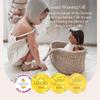 BEBE BASK Premium Baby Doll Bassinet - Handcrafted & Award-Winning Seagrass Moses Basket - Doll Carrier with Luxe Mattress view 3