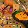 24 Pcs Halloween Mochi Squishy Toys with Gift Box Mini Kawaii Mochi Squeeze Toy Stress Reliever Anxiety Packs for Kids Party Favors Halloween Miniatures Halloween Treat Bags Gifts view 4