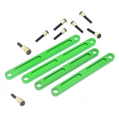 CODA RACING RC Alloy Front&Rear Camber Link Set for Traxxas 1/10 Rustler Stampede Slash 4X4 4WD-Replaces Part 3641